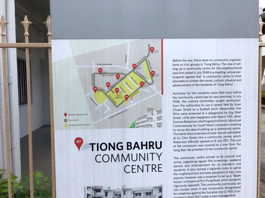 Tiong Bahru Haritage Trail-新加坡必去景点