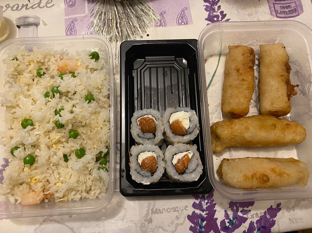 Wok sushi