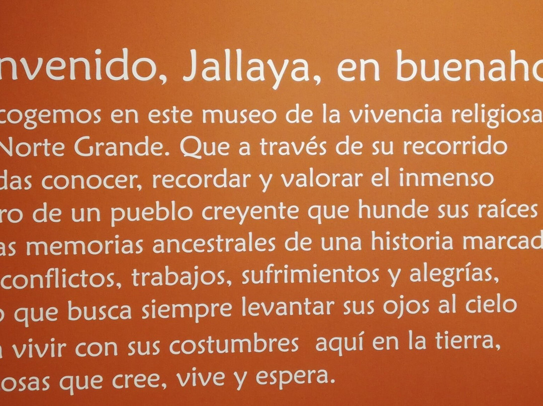 Museo De La Vivencia Religiosa Del Norte Grande-伊基克必去景点