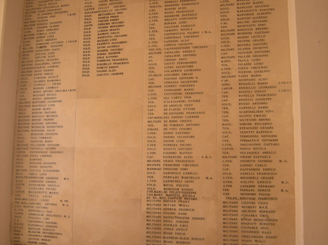 Sacrario Militare dei Caduti d'Oltremare-巴里必去景点