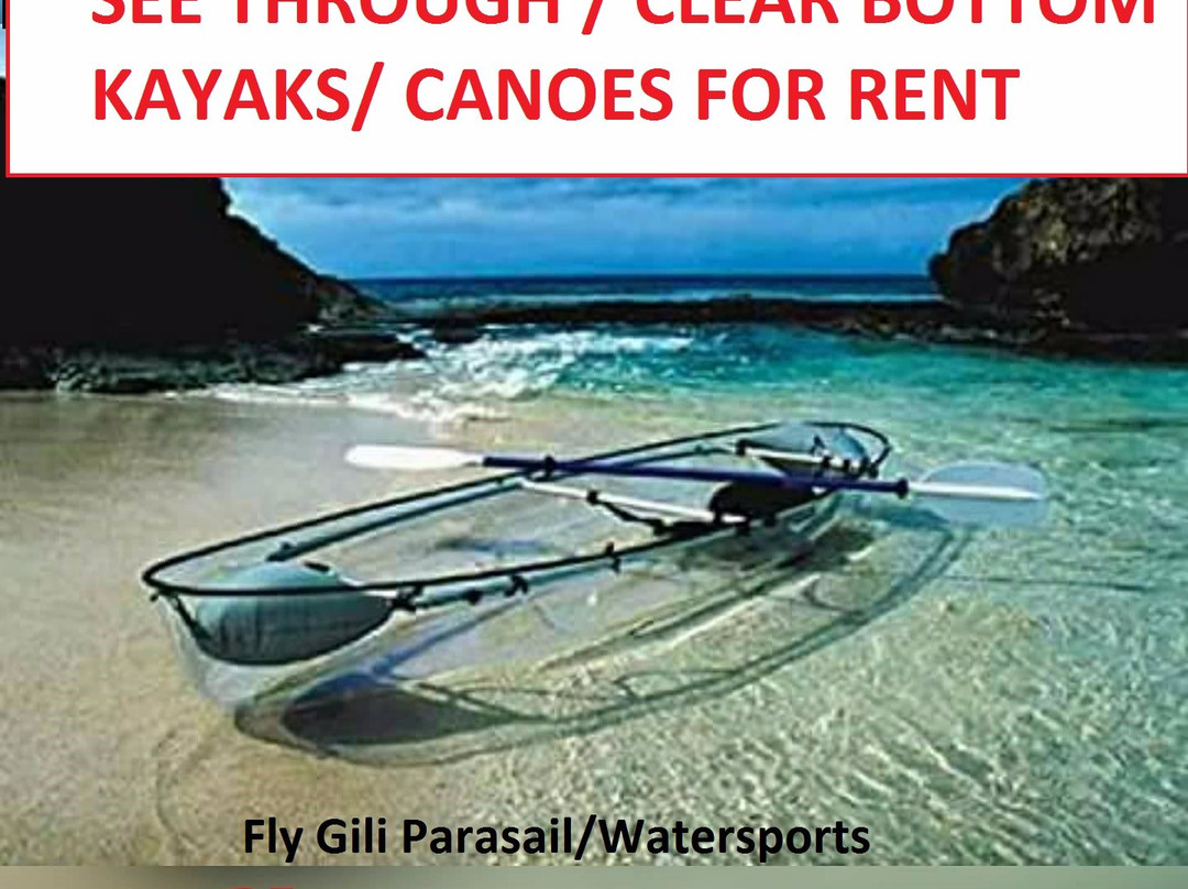 See Through & Clear Bottom Kayaks Gili Islands-吉利特拉万安必去景点