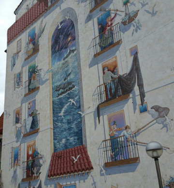 Mural de Sotileza-桑坦德必去景点