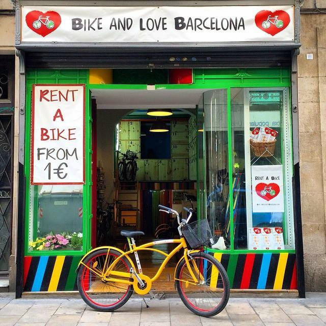 Bike and Love Barcelona-巴塞罗那必去景点