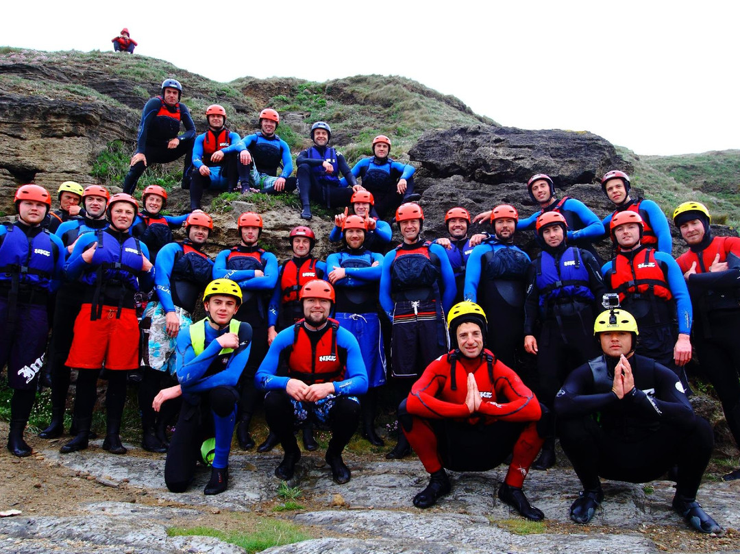 Coasteering Croyde Bay景点图片