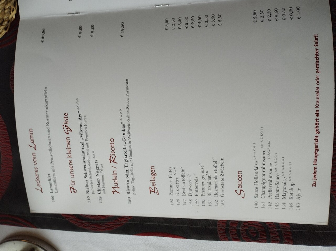 Restaurant Burghof Daun