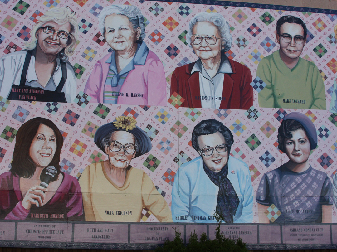 The Mural Walk in Ashland景点图片