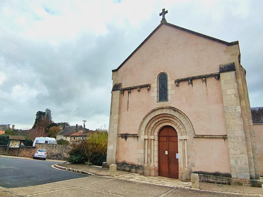 Église Saint-Médard de Gouex景点图片