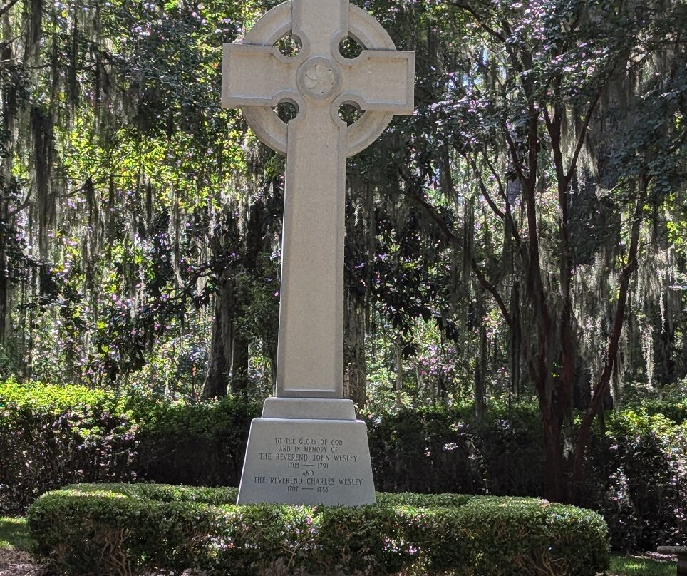 Wesley Memorial & Gardens-圣西蒙斯岛必去景点