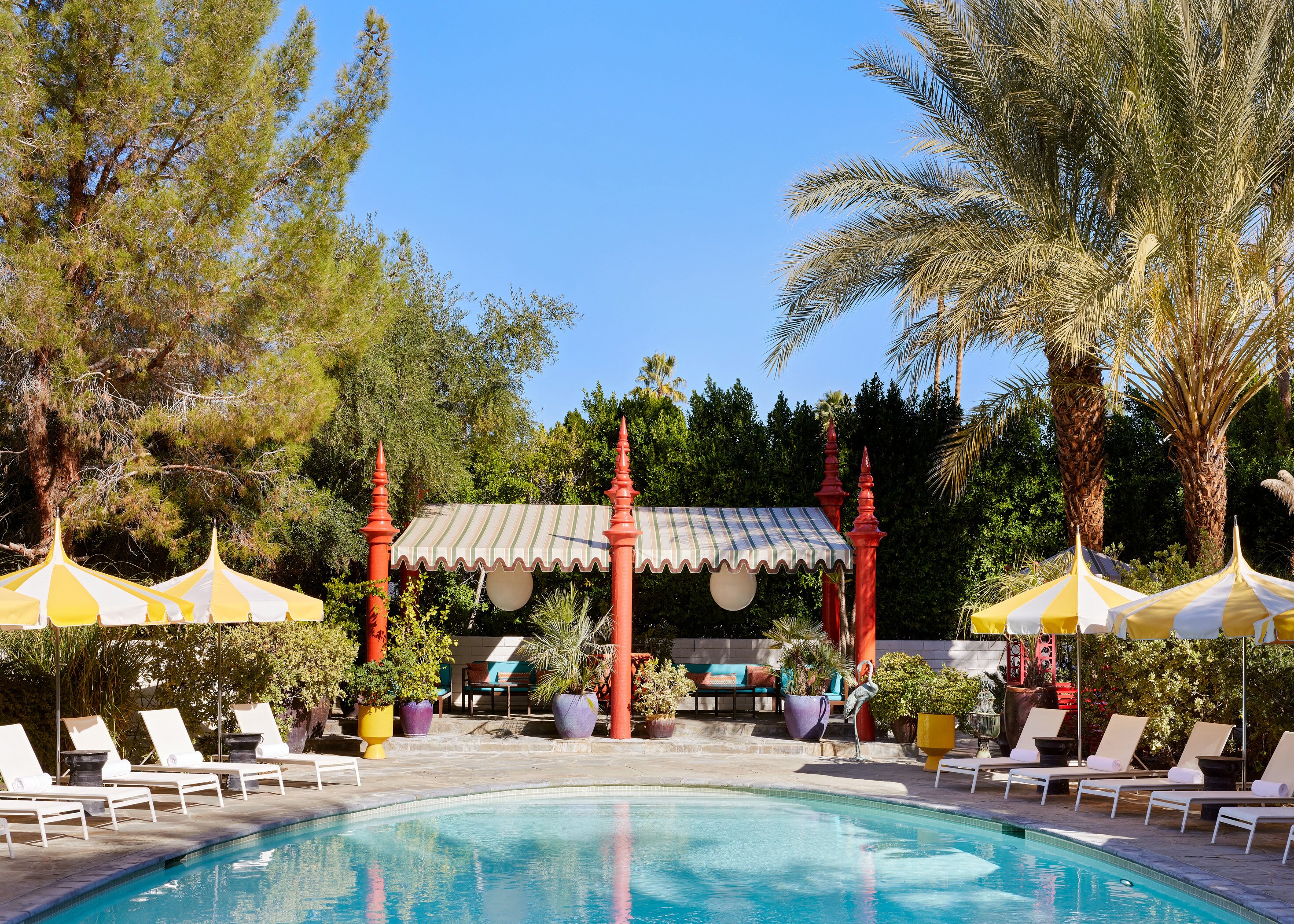 棕榈泉帕克酒店-泳池