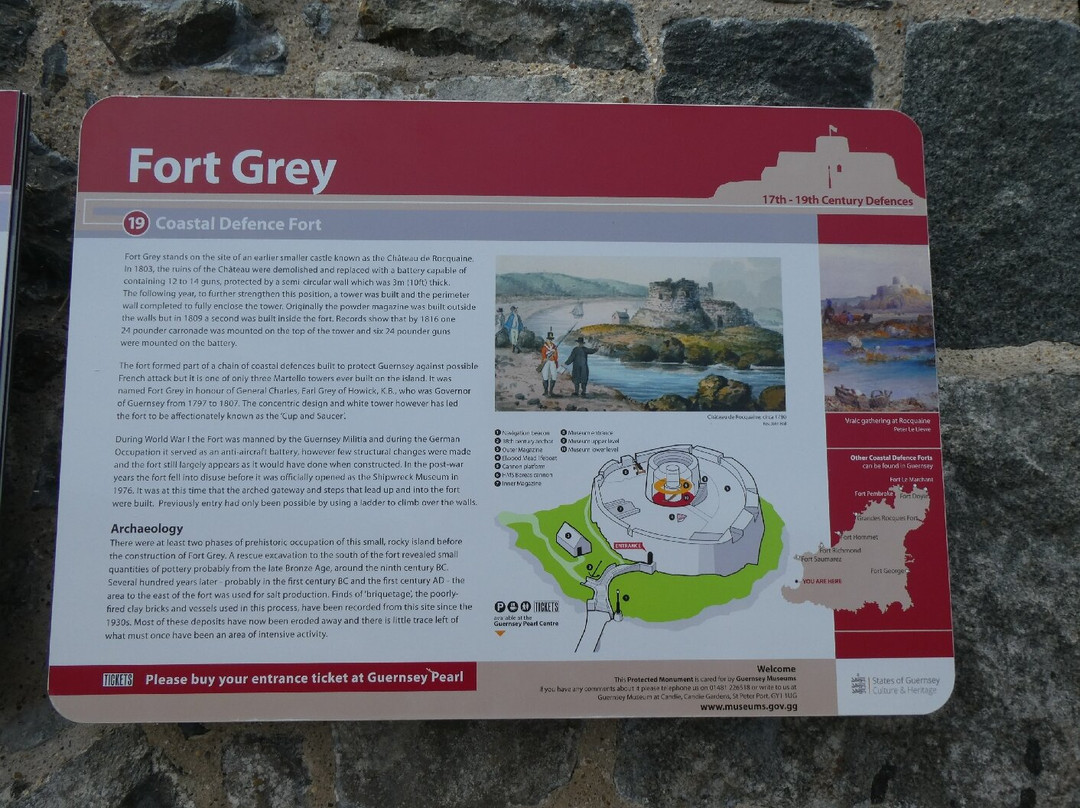 Fort Grey Maritime Museum-St. Pierre du Bois必去景点