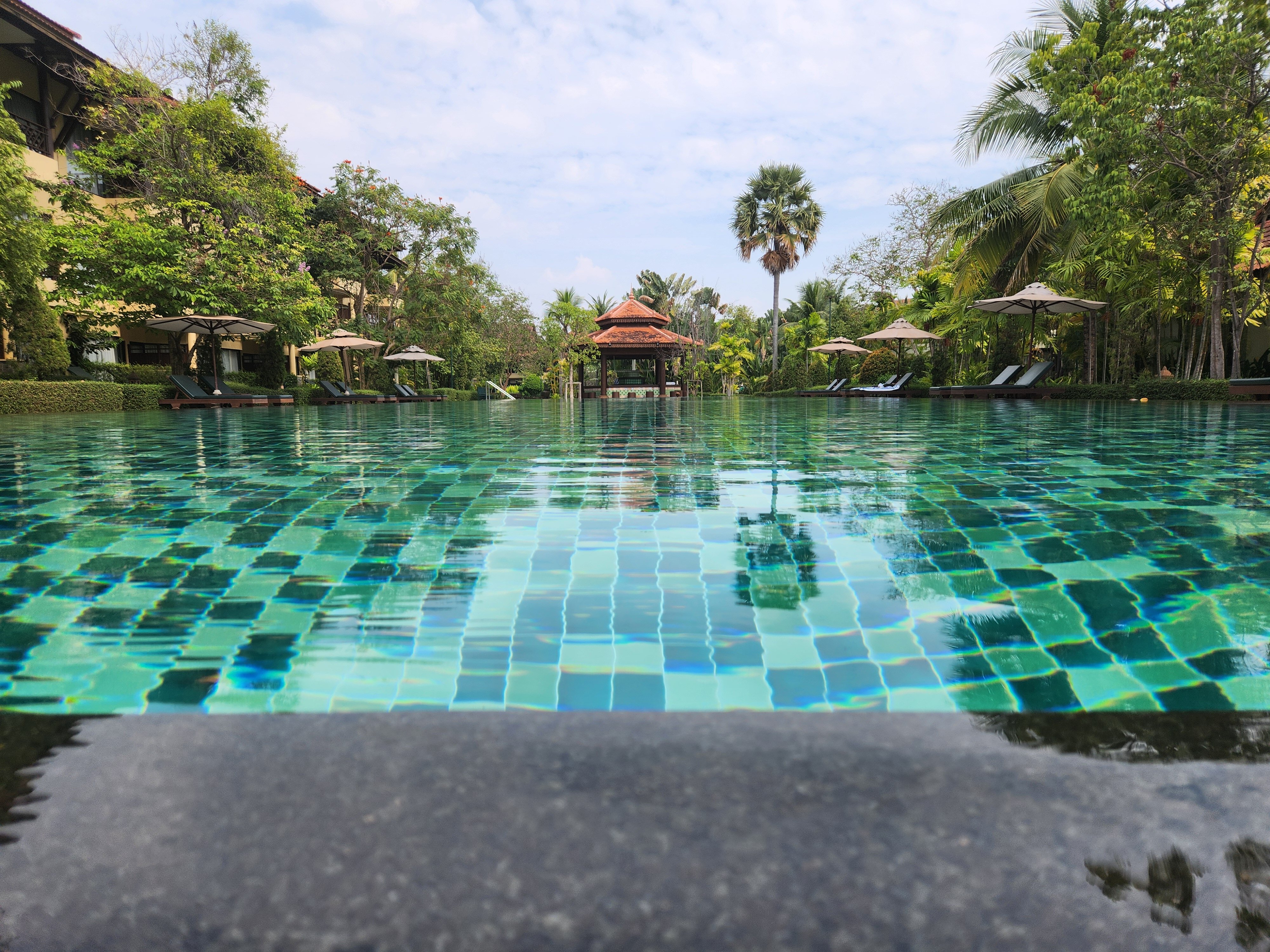 暹粒花园皇宫度假村-泳池