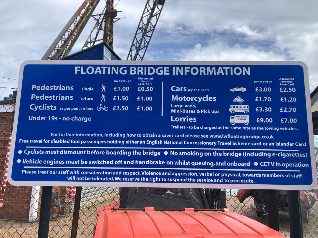 Cowes Floating Bridge-考兹必去景点