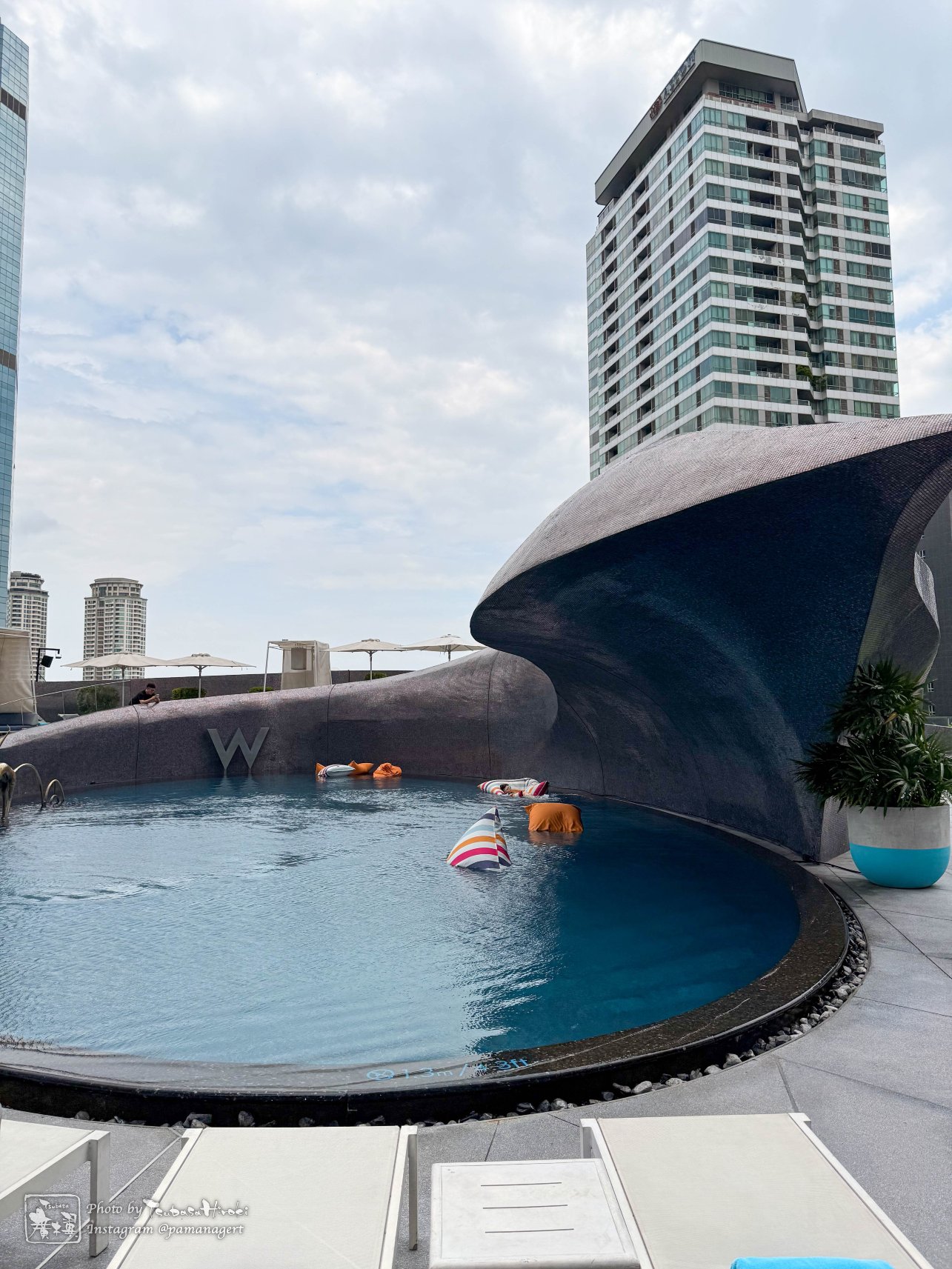 曼谷 W 酒店-泳池