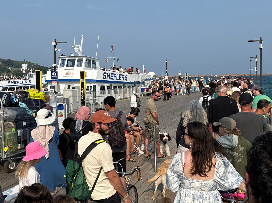 Shepler's Mackinac Island Ferry-麦基诺城必去景点