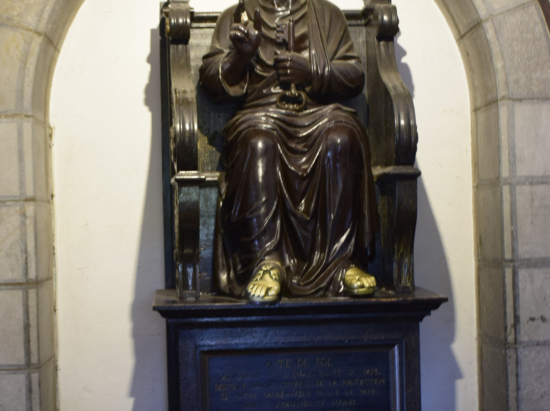 Crypte de la Basilique de l’Immaculee Conception.-卢尔德必去景点