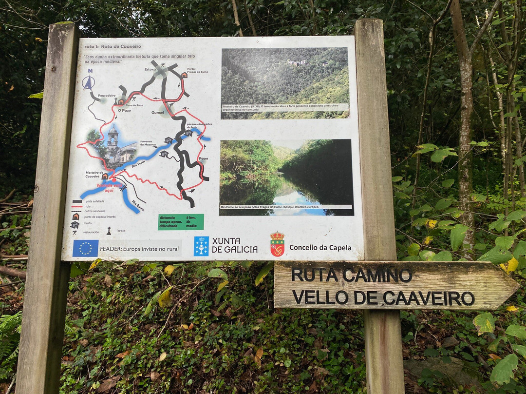 Mosteiro de Caaveiro-Pontedeume必去景点