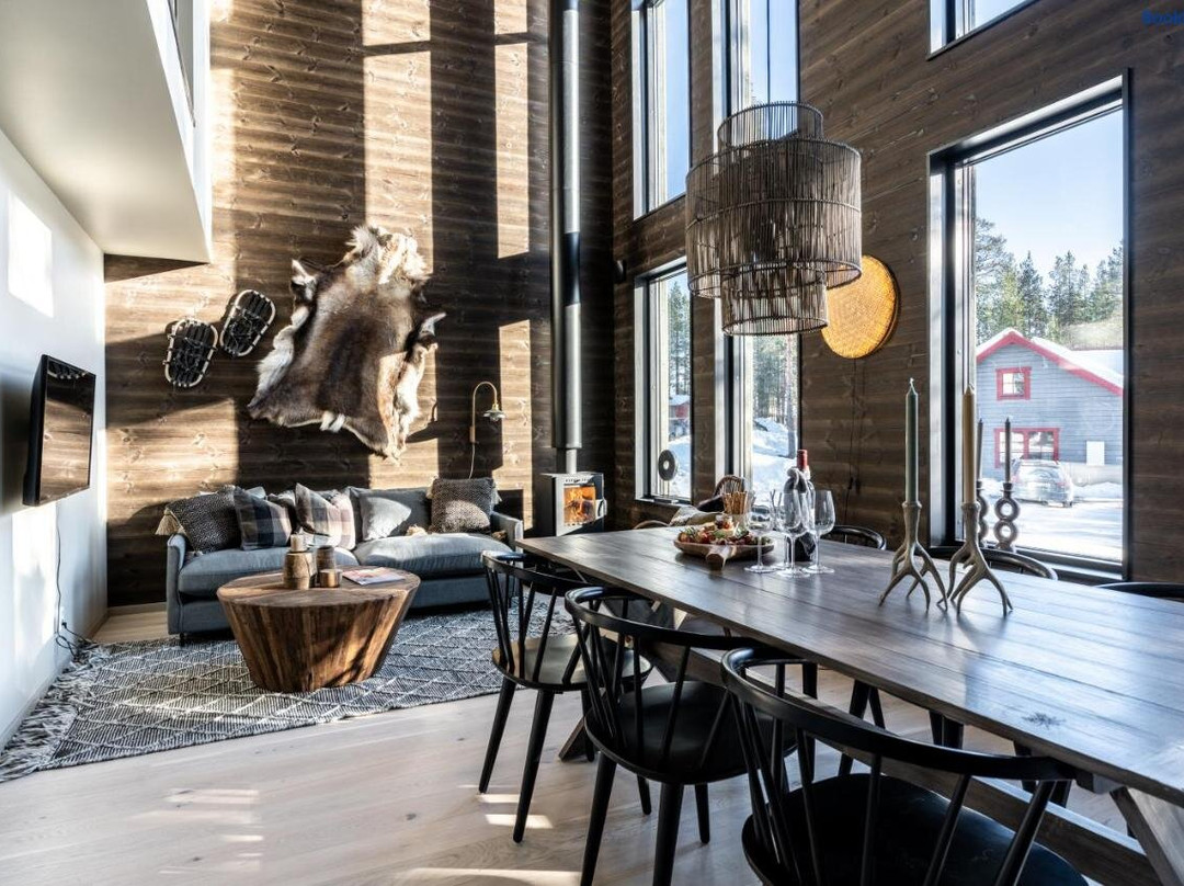 Nybyggt parhus Idre