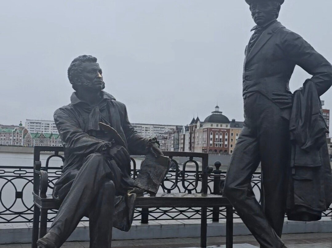 Monument to Pushkin and Onegin-Yoshkar-Ola必去景点
