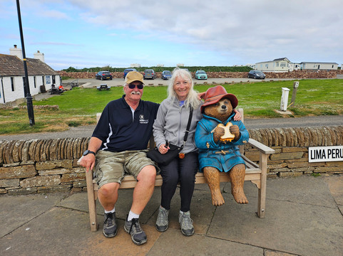 Paddington Bear Statue/bench