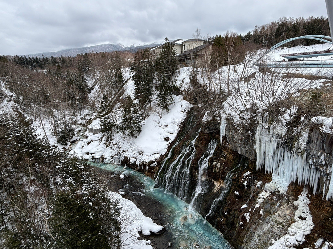 白髭瀑布-美瑛町必去景点