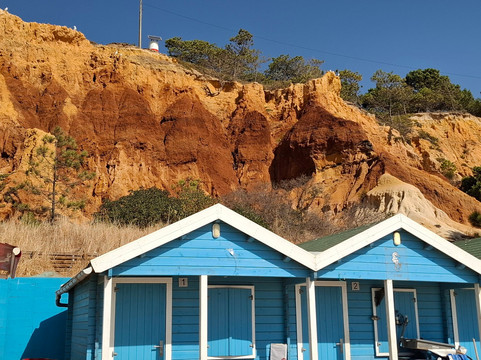 Cliff Boardwalk and Pathway-Olhos de Agua必去景点