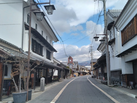 Townscape of Kura-须坂市必去景点