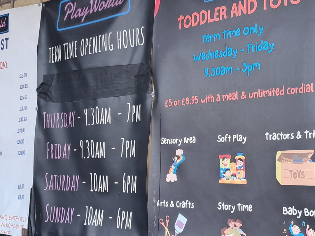 Playworld-Huddersfield必去景点