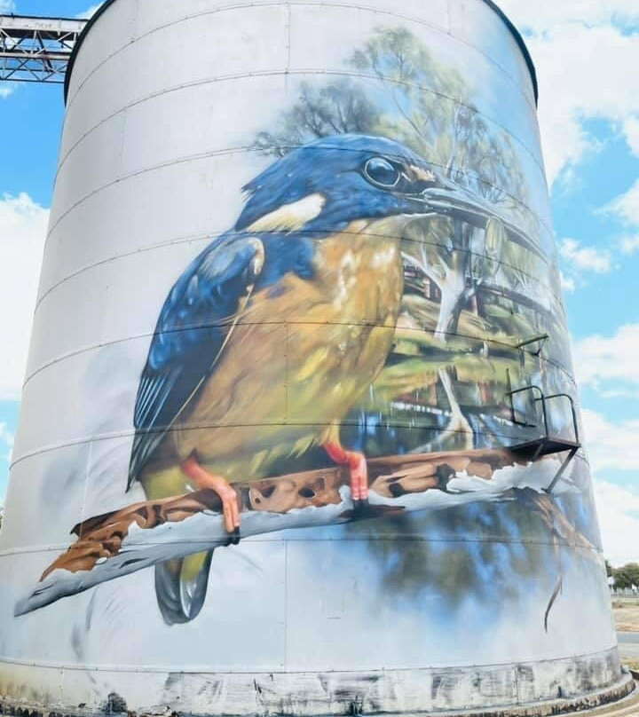 GrainCorp Silo Art-Rochester必去景点