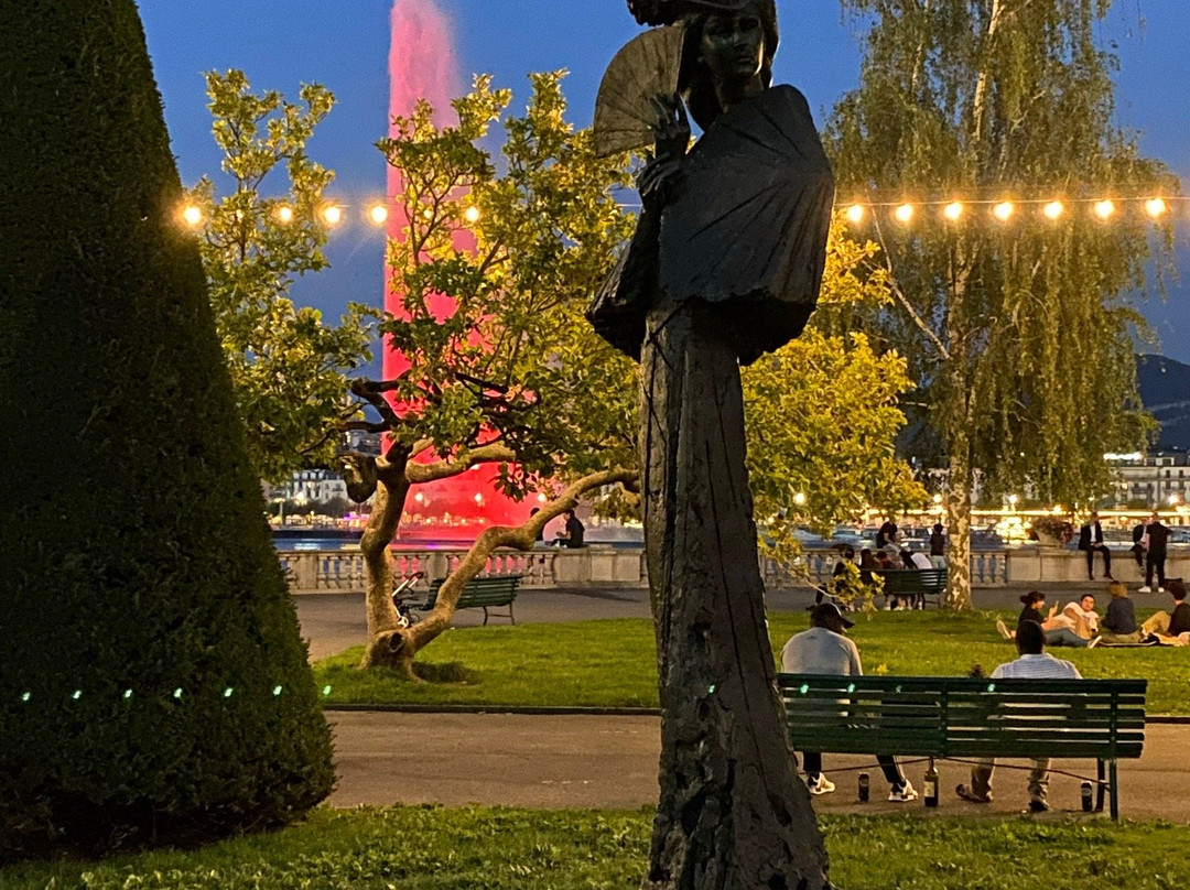 La statue de Sissi Genève-日内瓦必去景点