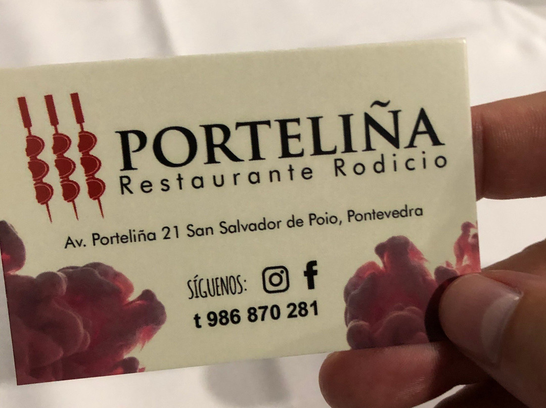 Restaurante Rodicio Porteliña