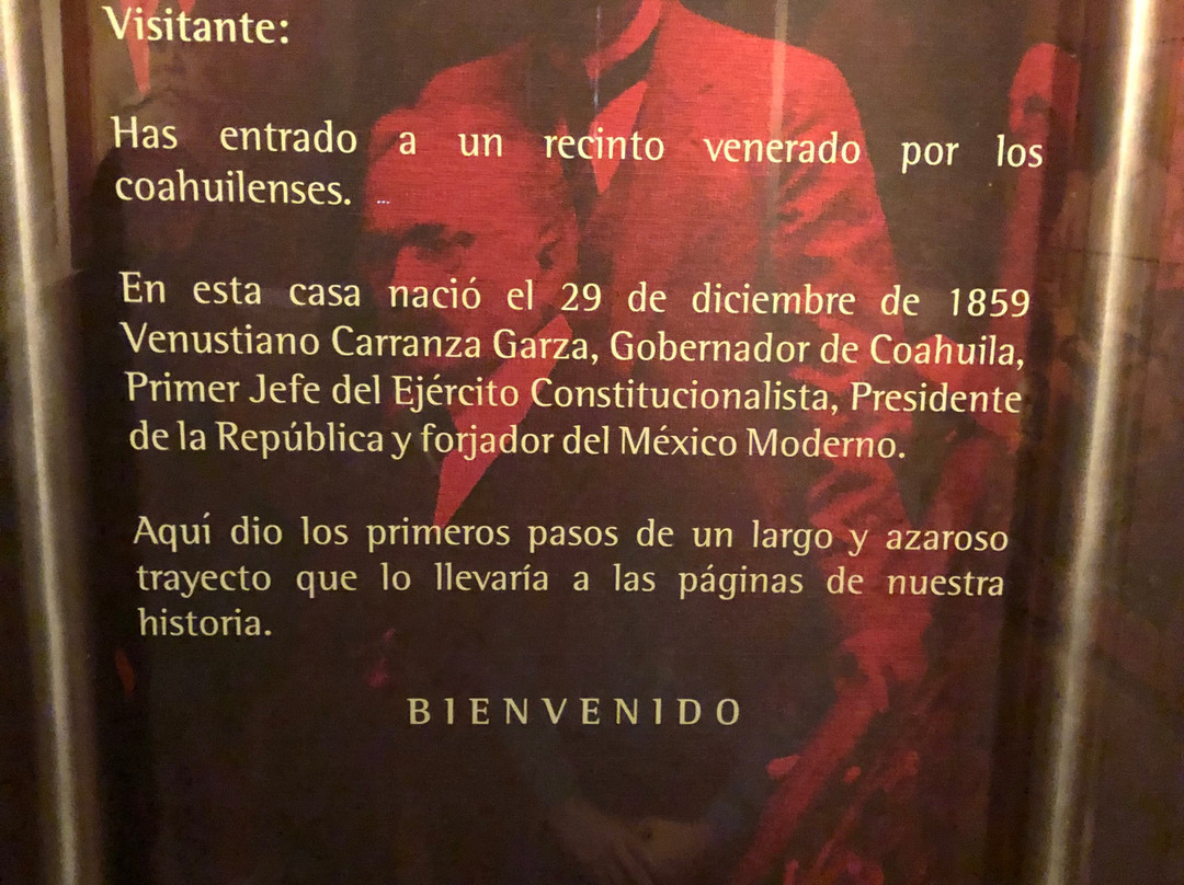 Museo Venustiano Carranza-Cuatro Cienegas必去景点