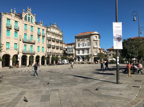 Praza de Ourense-邦特韦德拉必去景点