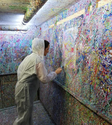 Krikelakrakel Actionpaiting-明斯特必去景点