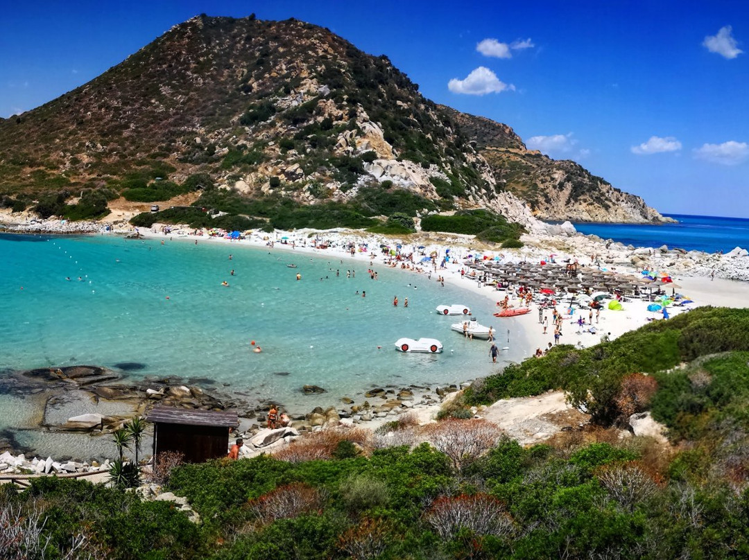 Spiaggia di Punta Molentis景点图片