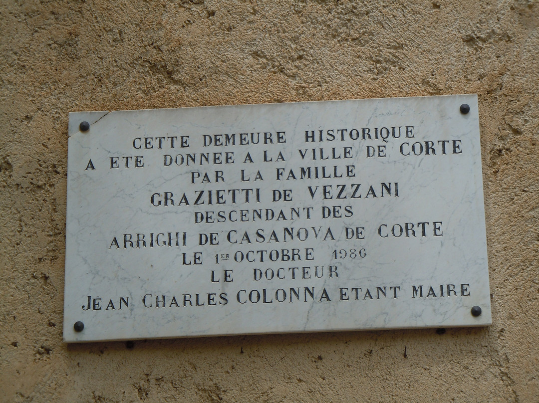 Maison Natale de Joseph Bonaparte-Corte必去景点