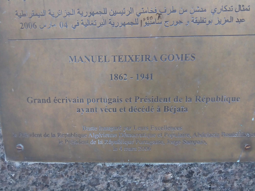 Manuel Teixeira Gomes Monument景点图片