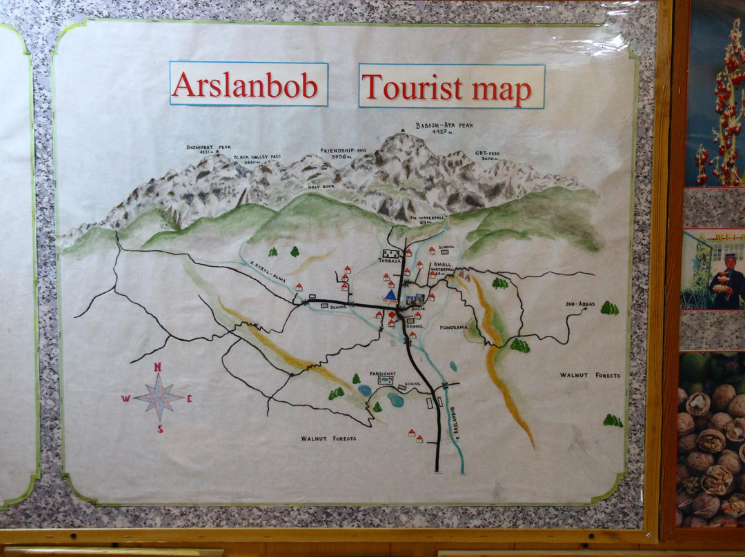 Arslanbob Waterfalls-Arslanbob必去景点