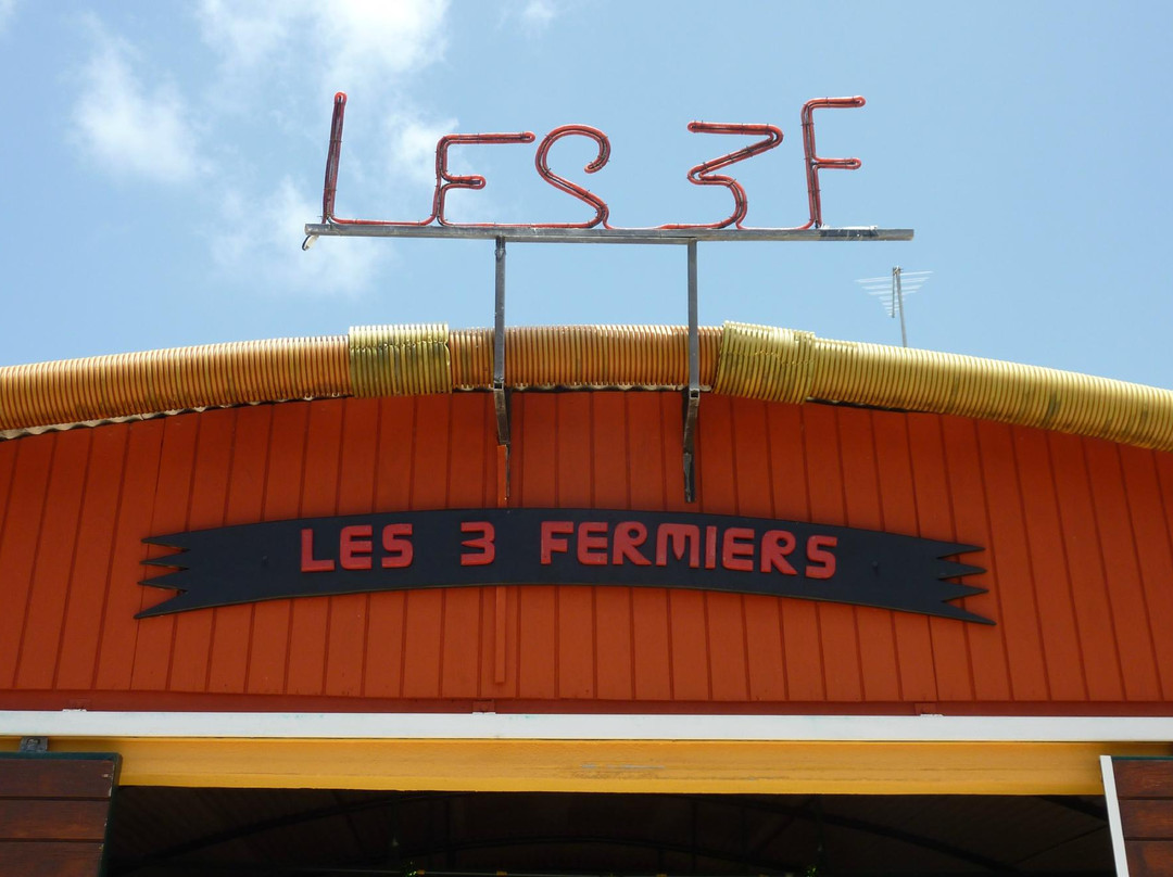 Anse-Bertrand餐馆和美食-Les 3 Fermiers