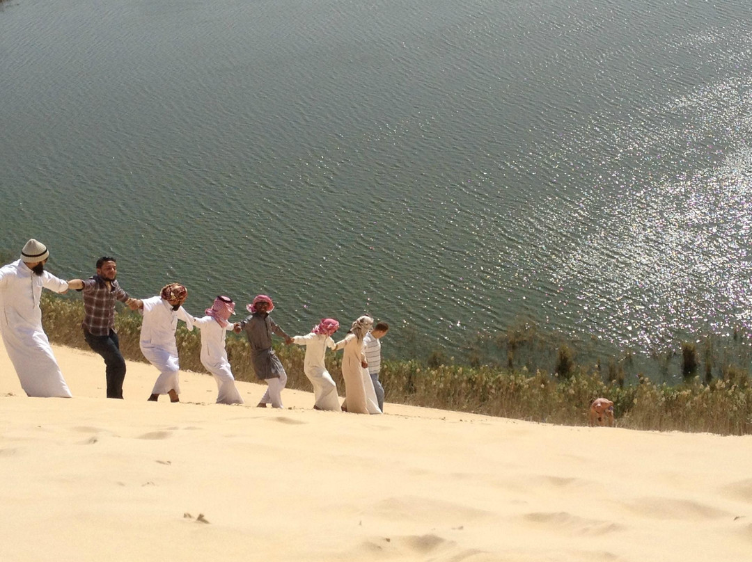 The Yellow Lake-Al Ahsa必去景点