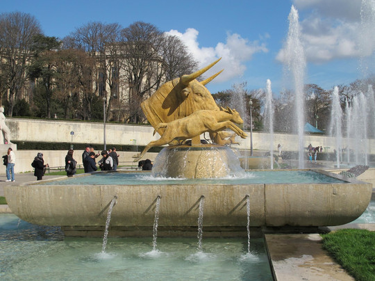 Le Trocadero et son esplanade-巴黎必去景点