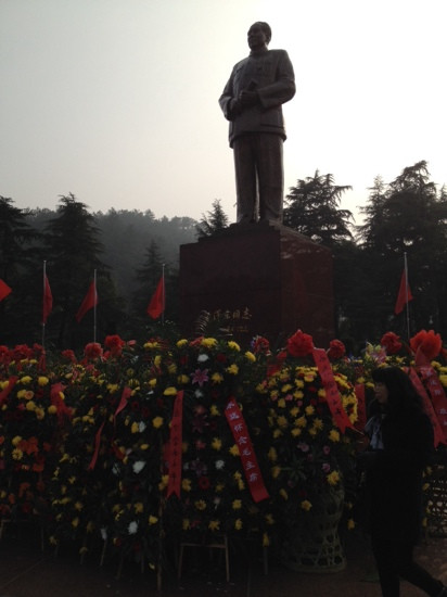 毛主席铜像-韶山市必去景点