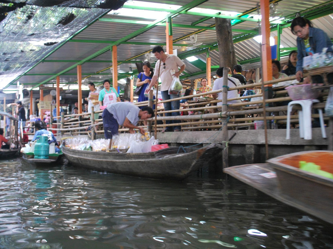 大林江水上市场-曼谷必去景点