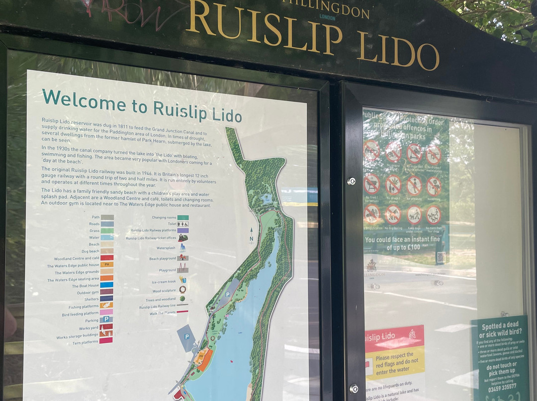 Ruislip Lido景点图片
