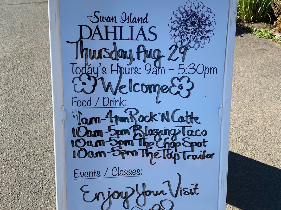 Swan Island Dahlias-Canby必去景点