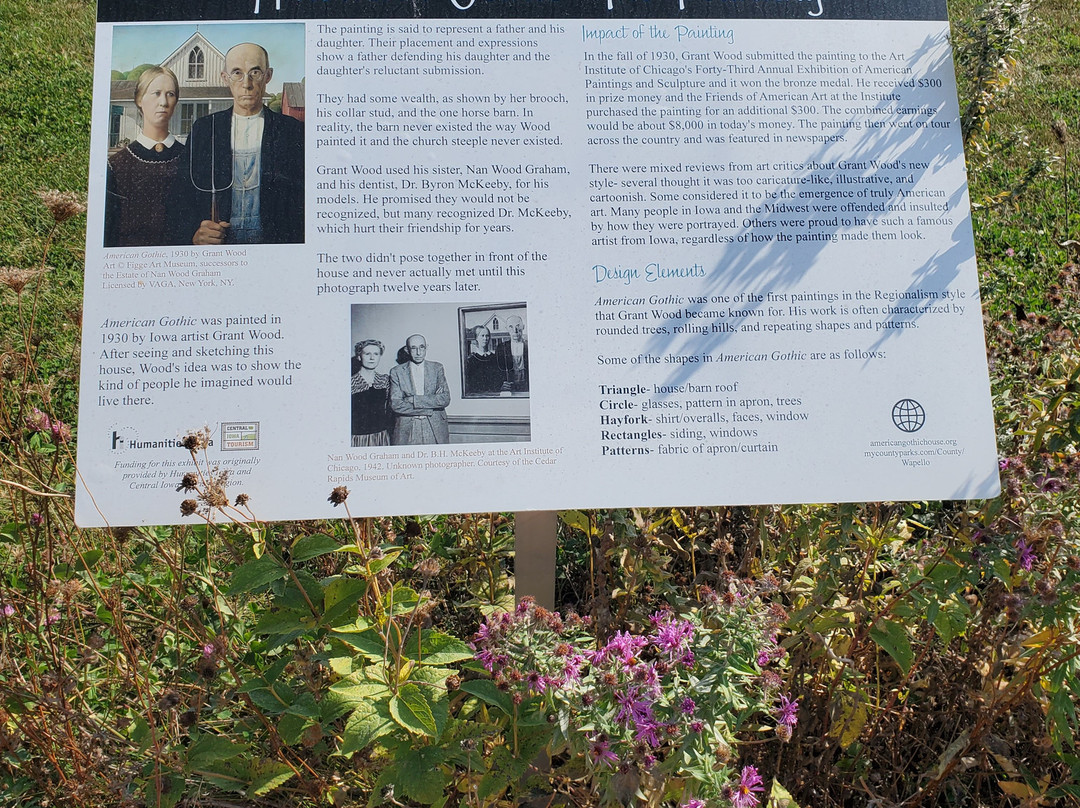 American Gothic House-Eldon必去景点