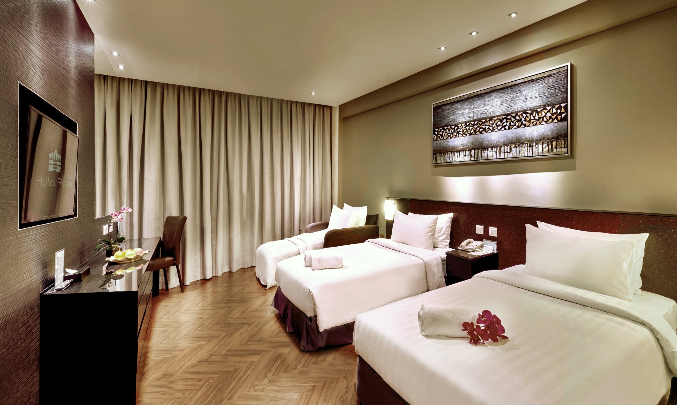 新加坡京华酒店-客卧