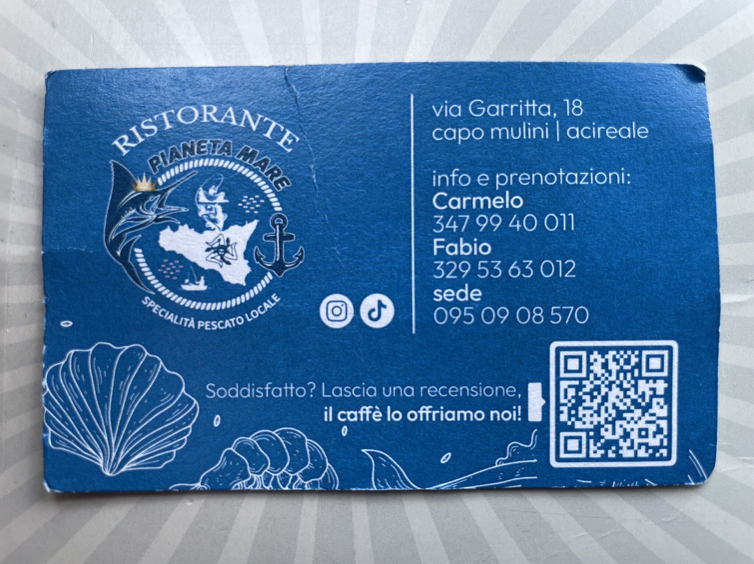 Ristorante Pianeta Mare