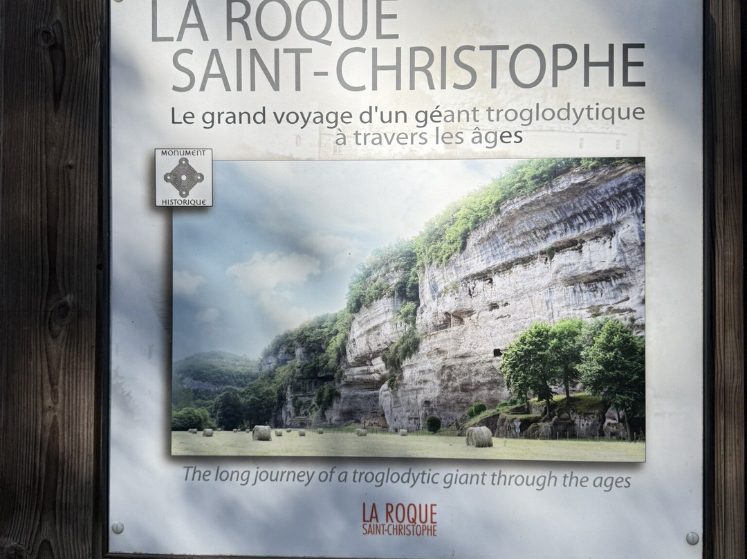 La Roque Saint-Christophe-Peyzac-le-Moustier必去景点