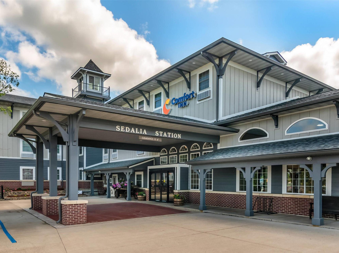 锡代利亚酒店住宿-Comfort Inn Sedalia Station