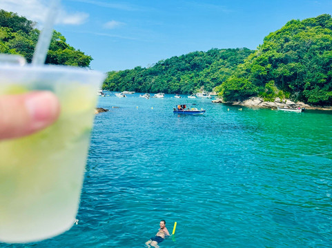 Lagoa Azul-格兰德岛必去景点